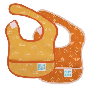 Starter Bib bavoir de démarrage (2 paquet) - Sunshine & Grounded