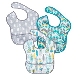 SuperBib® Bavoir pour bébé (3 paquet) - Feathers, Arrow, Quill