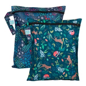 Wetbag (2 stuks) - Jungle & Animal Prints