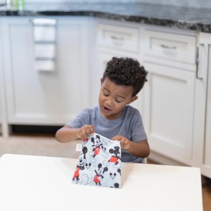Reusable Snack Bag - Large - Mickey Mouse - Blue