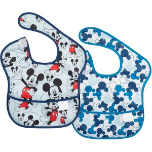 SuperBib® (2 pack) - Disney Mickey Mouse - Blue