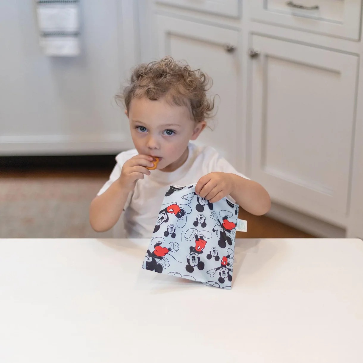 Reusable Snack Bag - Large - Mickey Mouse - Blue