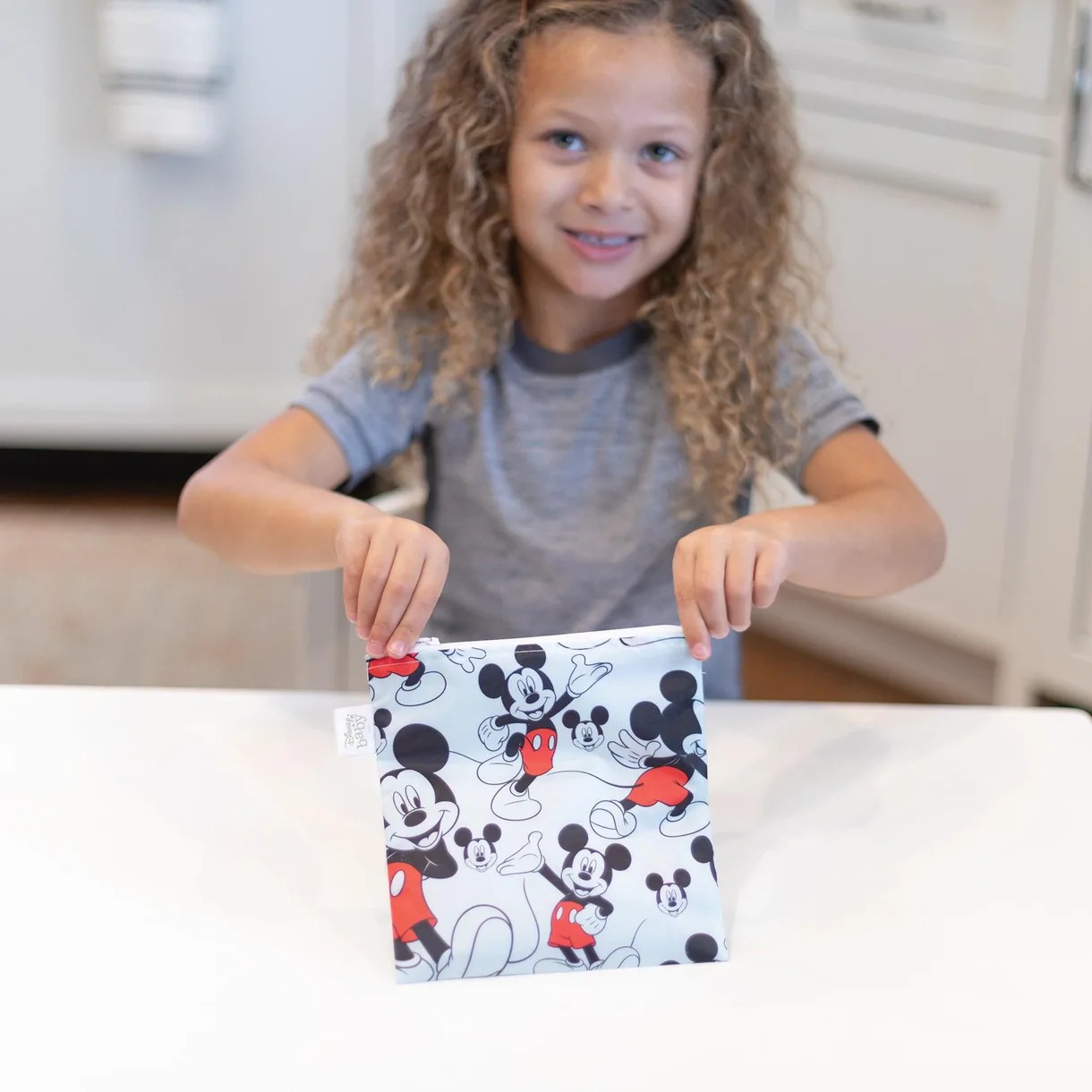 Reusable Snack Bag - Large - Mickey Mouse - Blue