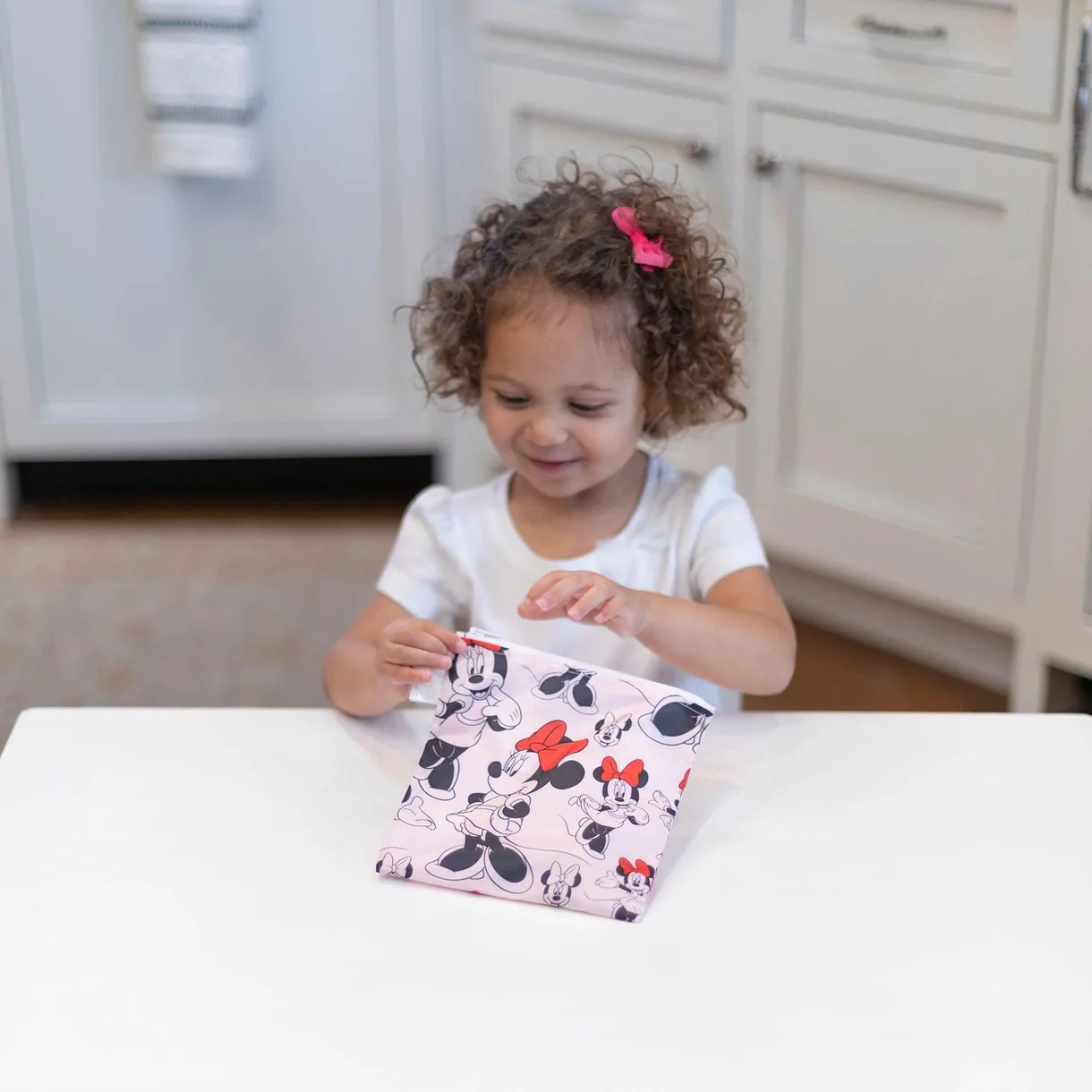Reusable Snack Bag - Large - Disney Minnie Mouse - Pink