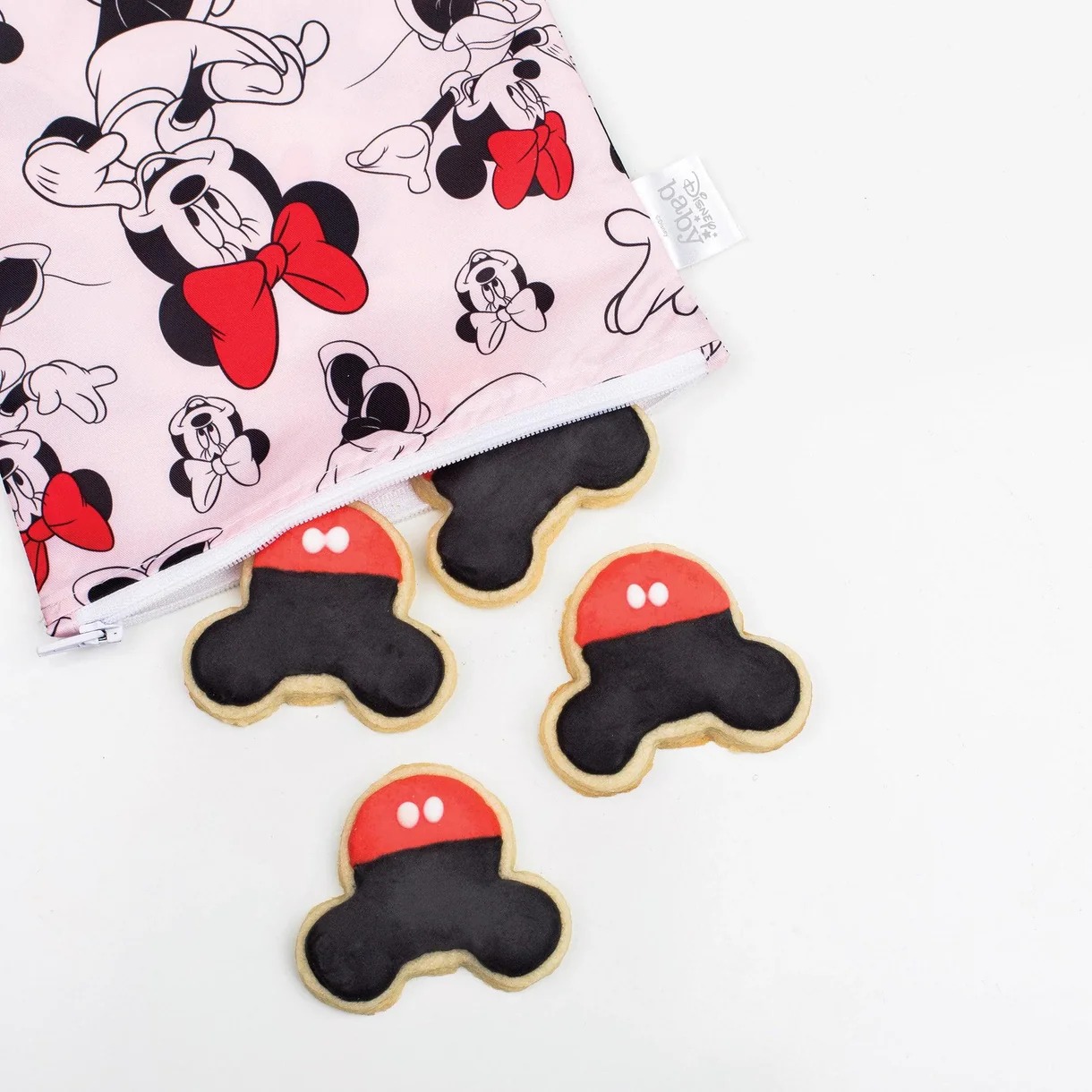 Reusable Snack Bag - Large - Disney Minnie Mouse - Pink