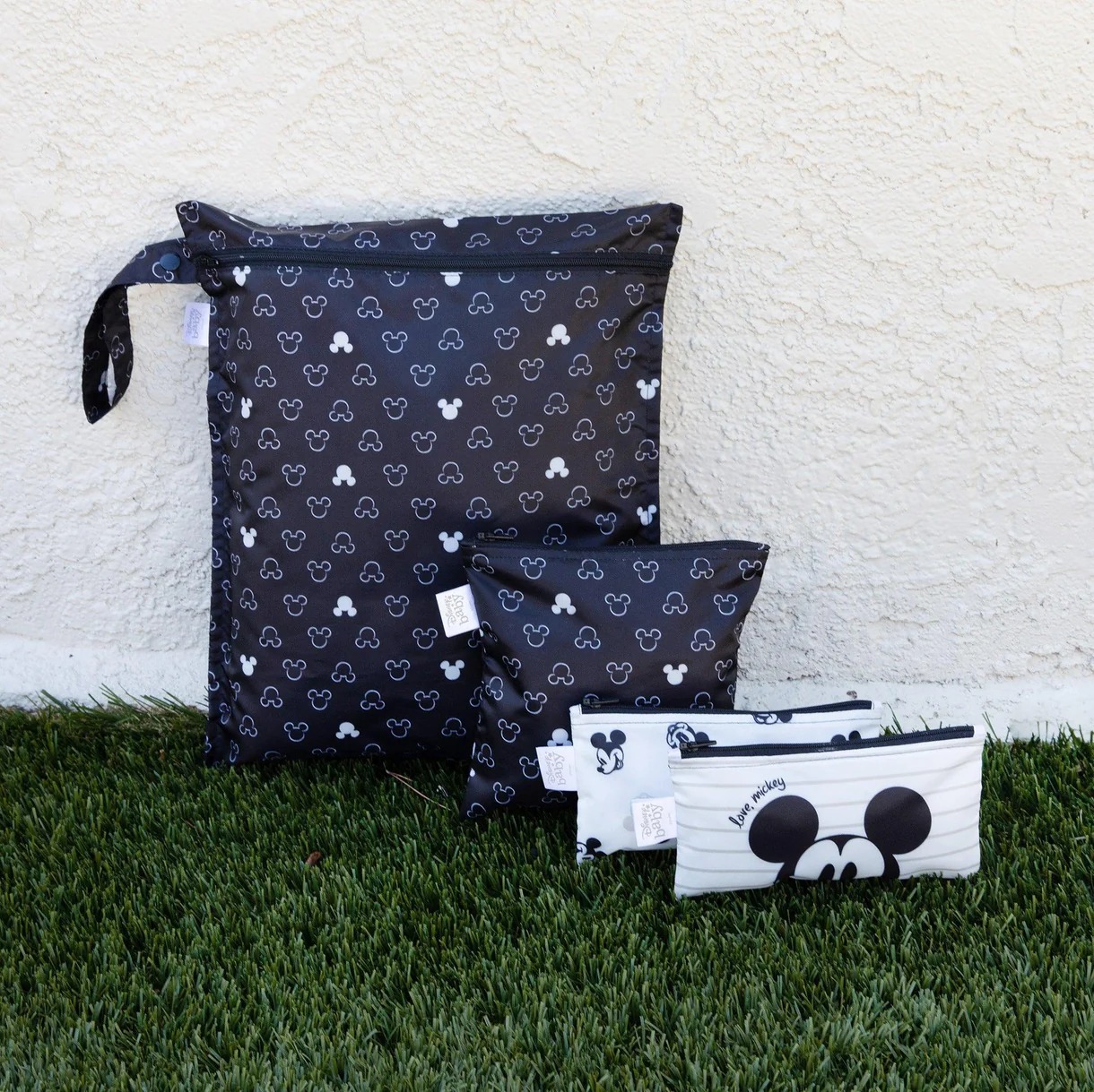 Wet Bag - Disney Mickey Mouse - Icon Black + White