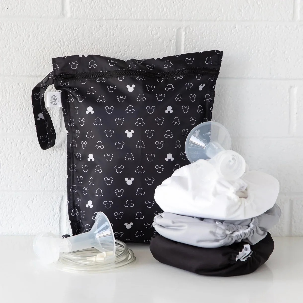 Wet Bag - Disney Mickey Mouse - Icon Black + White