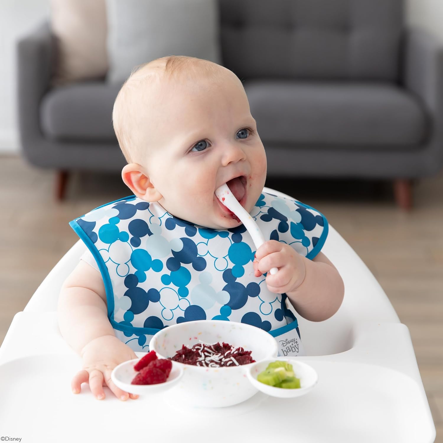 SuperBib® (2 pack) - Disney Mickey Mouse - Blue