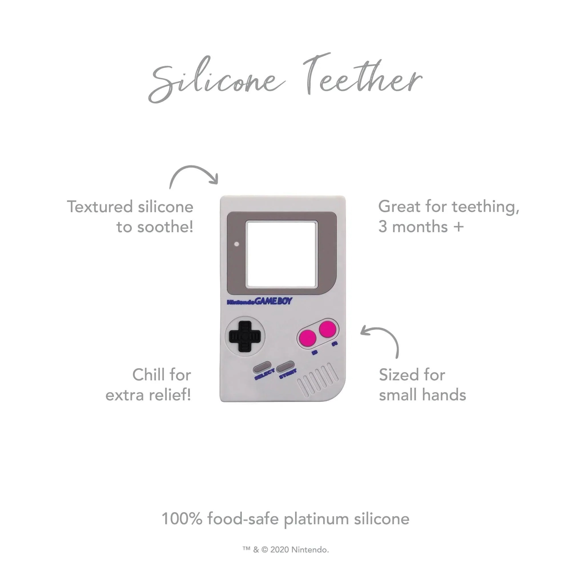 Silicone Teether - Nintendo® Game Boy™