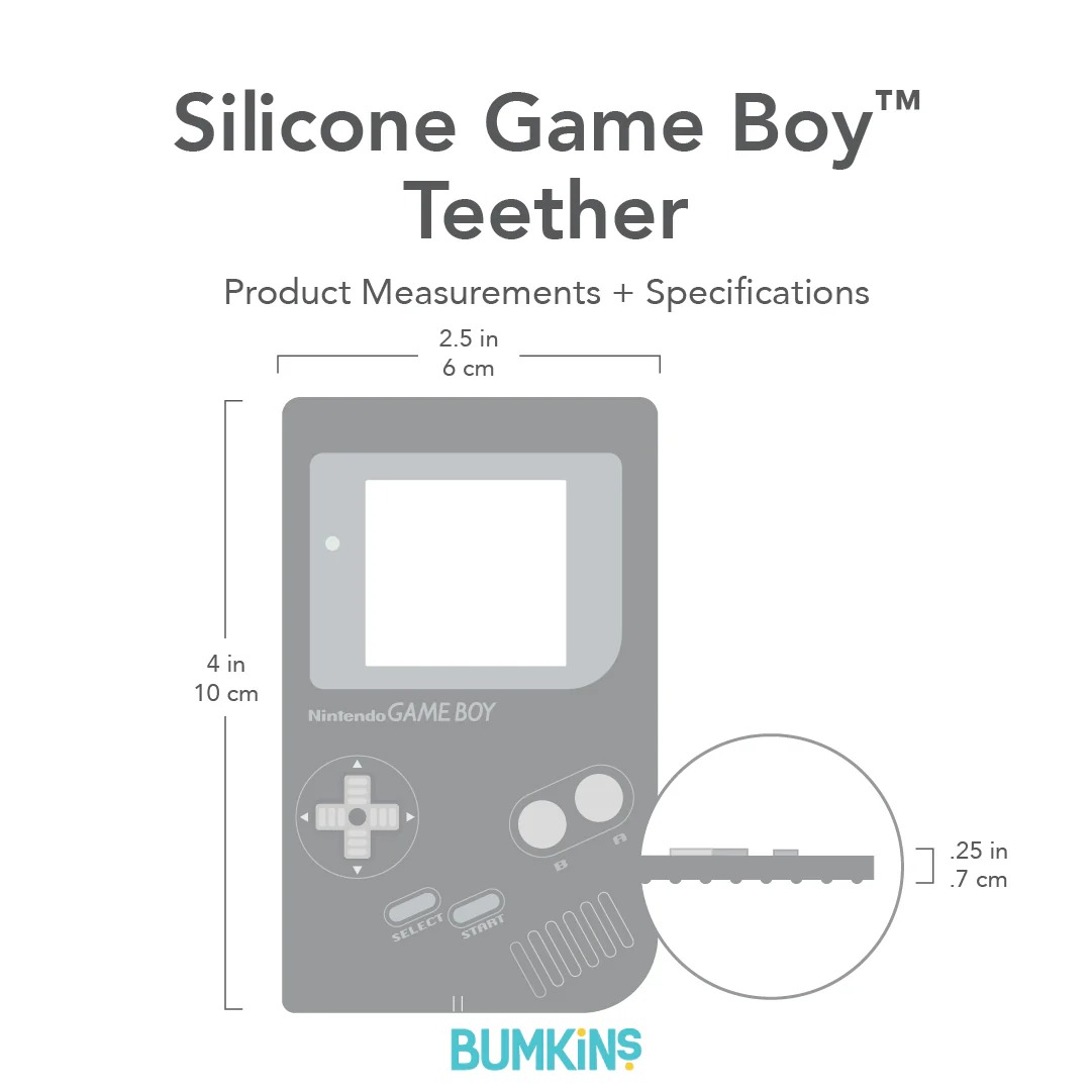 Silicone Teether - Nintendo® Game Boy™