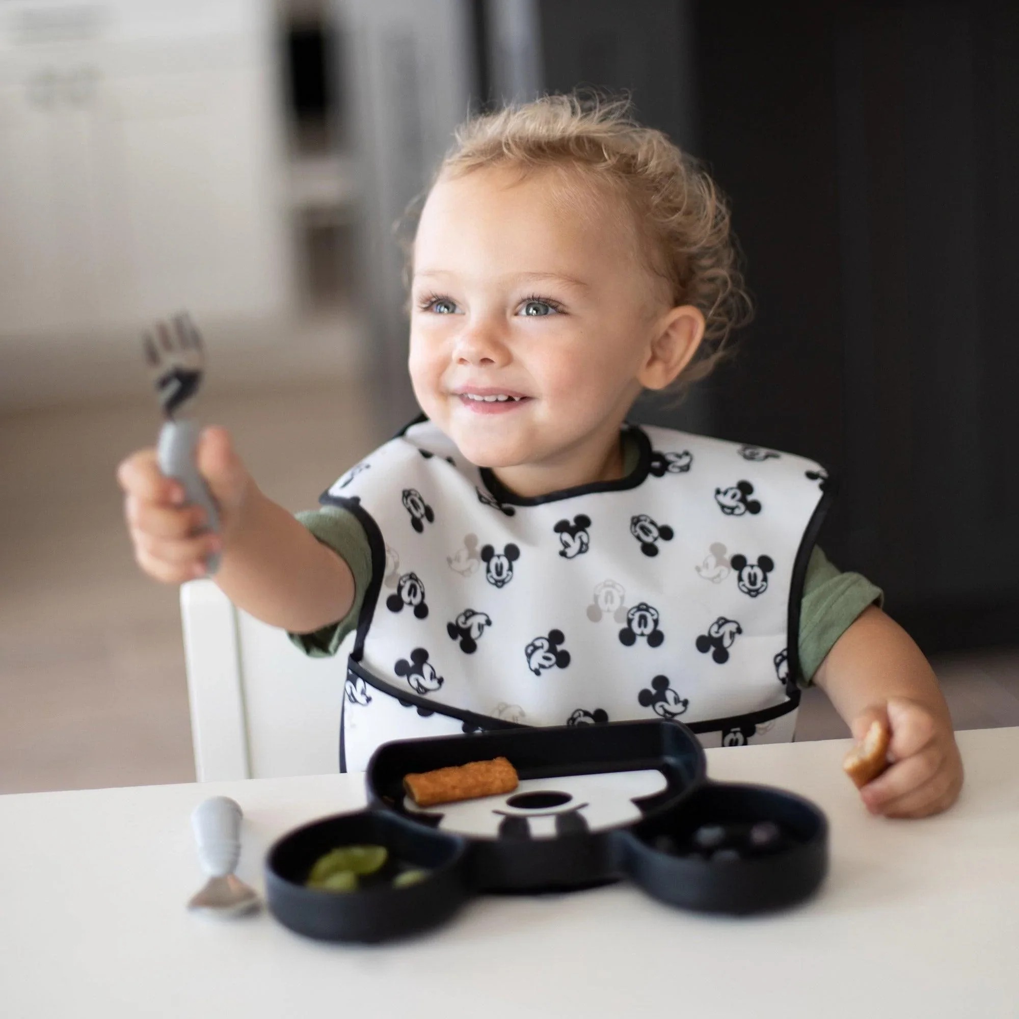 Plat à ventouse en silicone - Disney Mickey Mouse