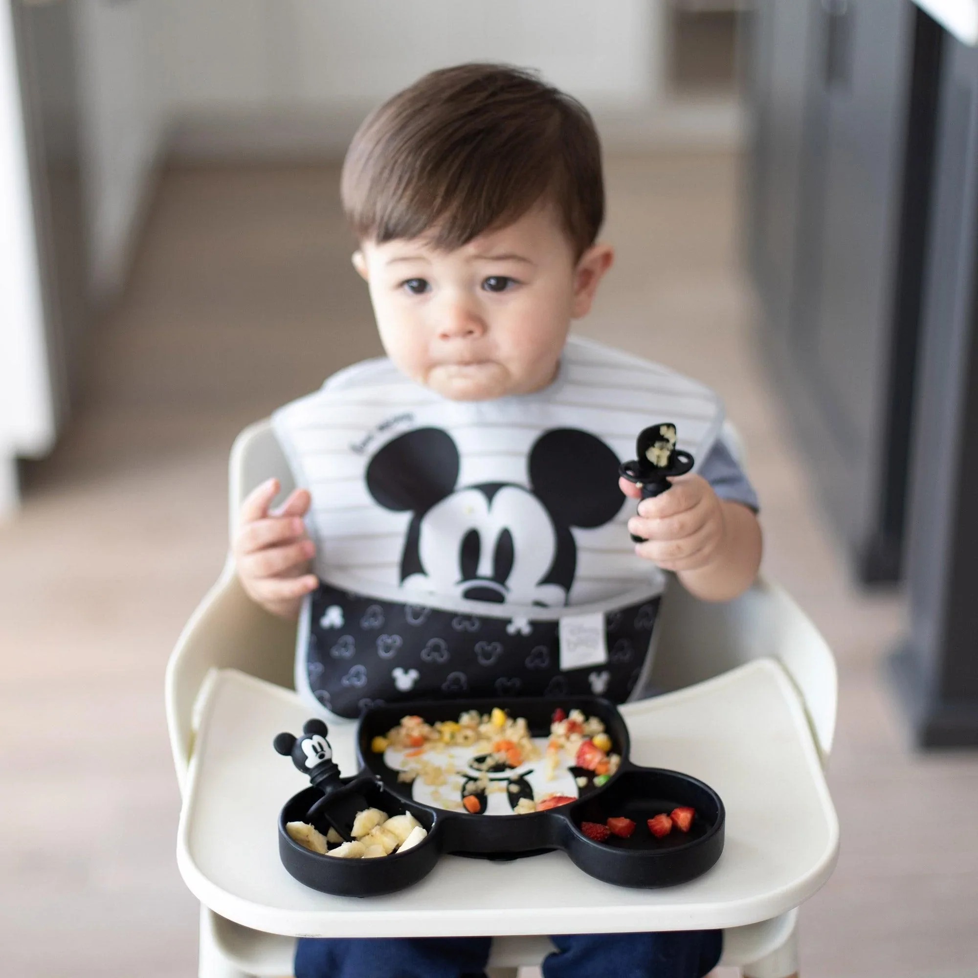 Plat à ventouse en silicone - Disney Mickey Mouse
