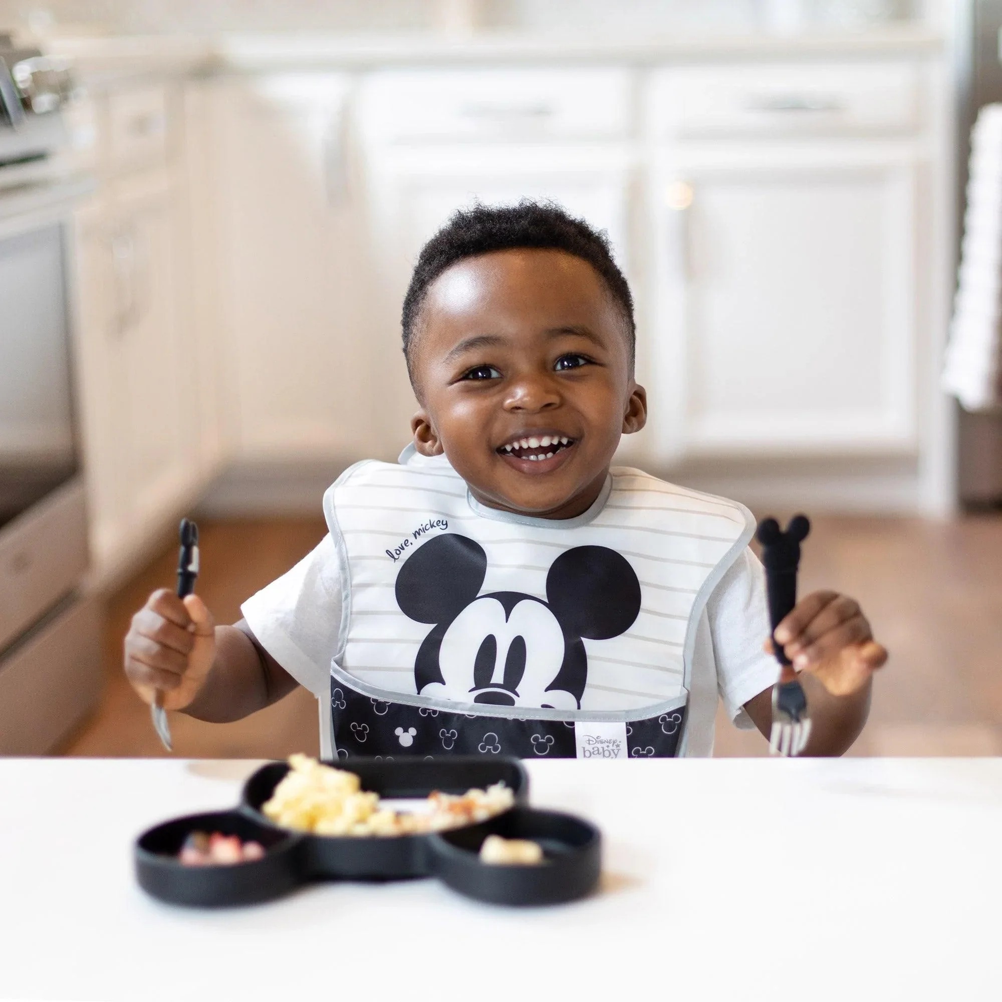 Plat à ventouse en silicone - Disney Mickey Mouse