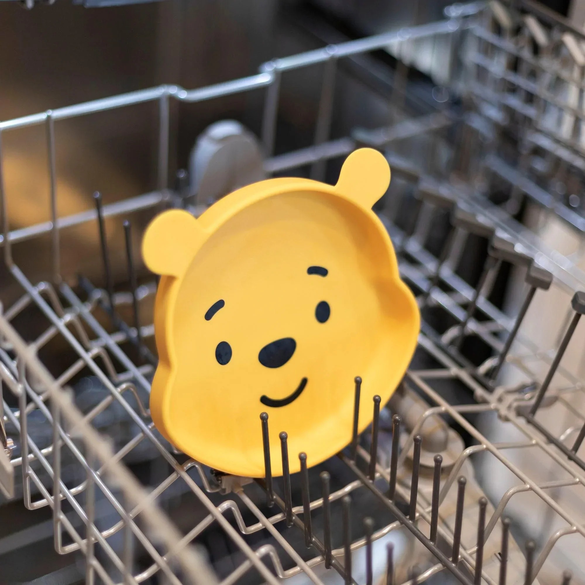 Siliconen vakjesbord met zuignap - Disney Winnie the Pooh