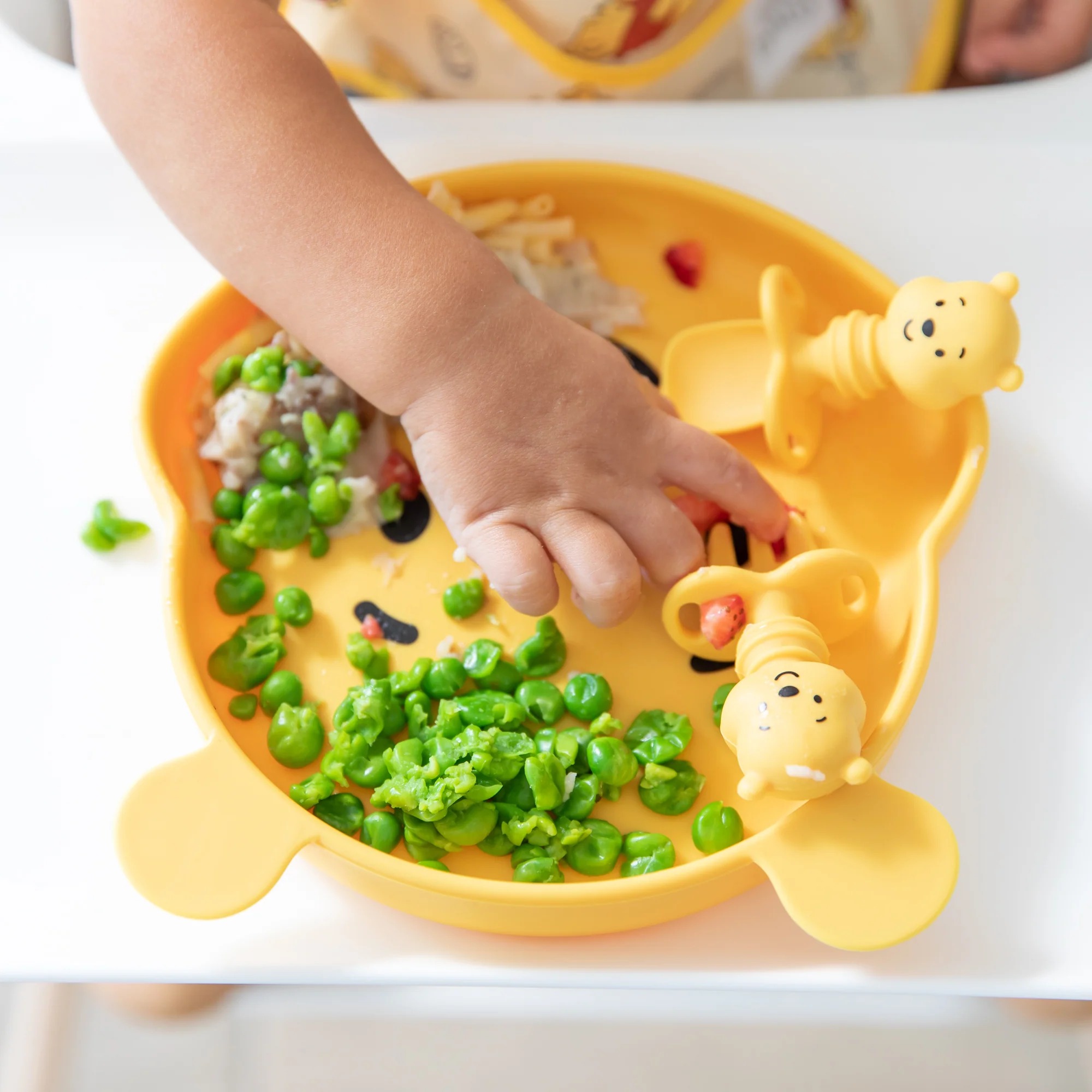 Siliconen vakjesbord met zuignap - Disney Winnie the Pooh
