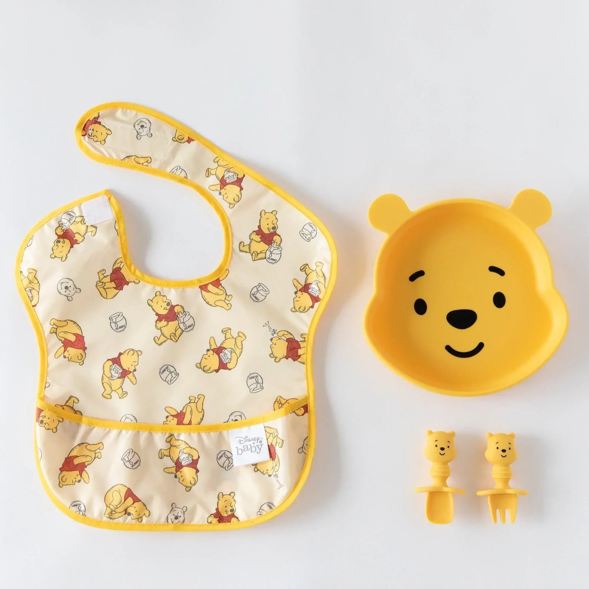 Siliconen vakjesbord met zuignap - Disney Winnie the Pooh