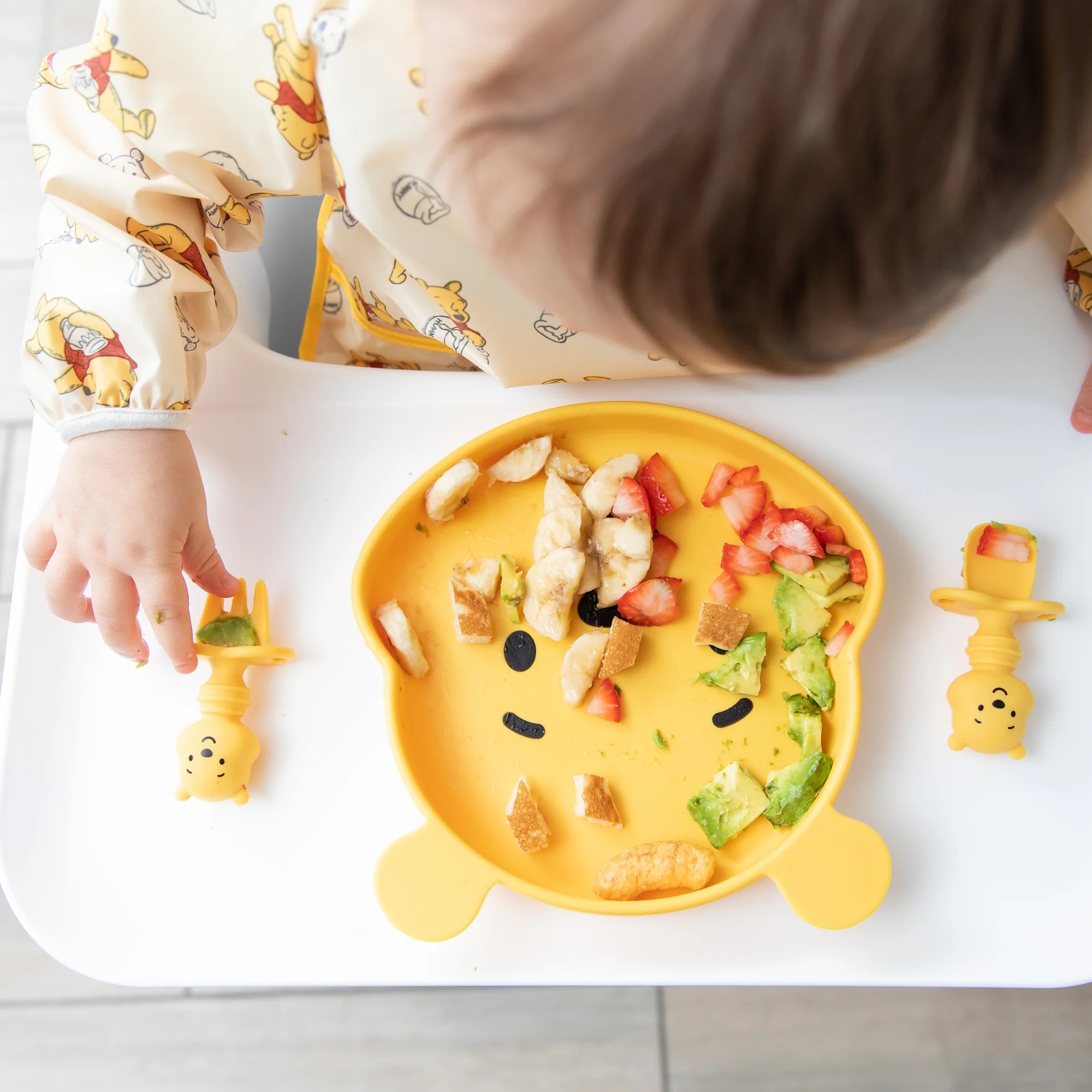 Siliconen vakjesbord met zuignap - Disney Winnie the Pooh