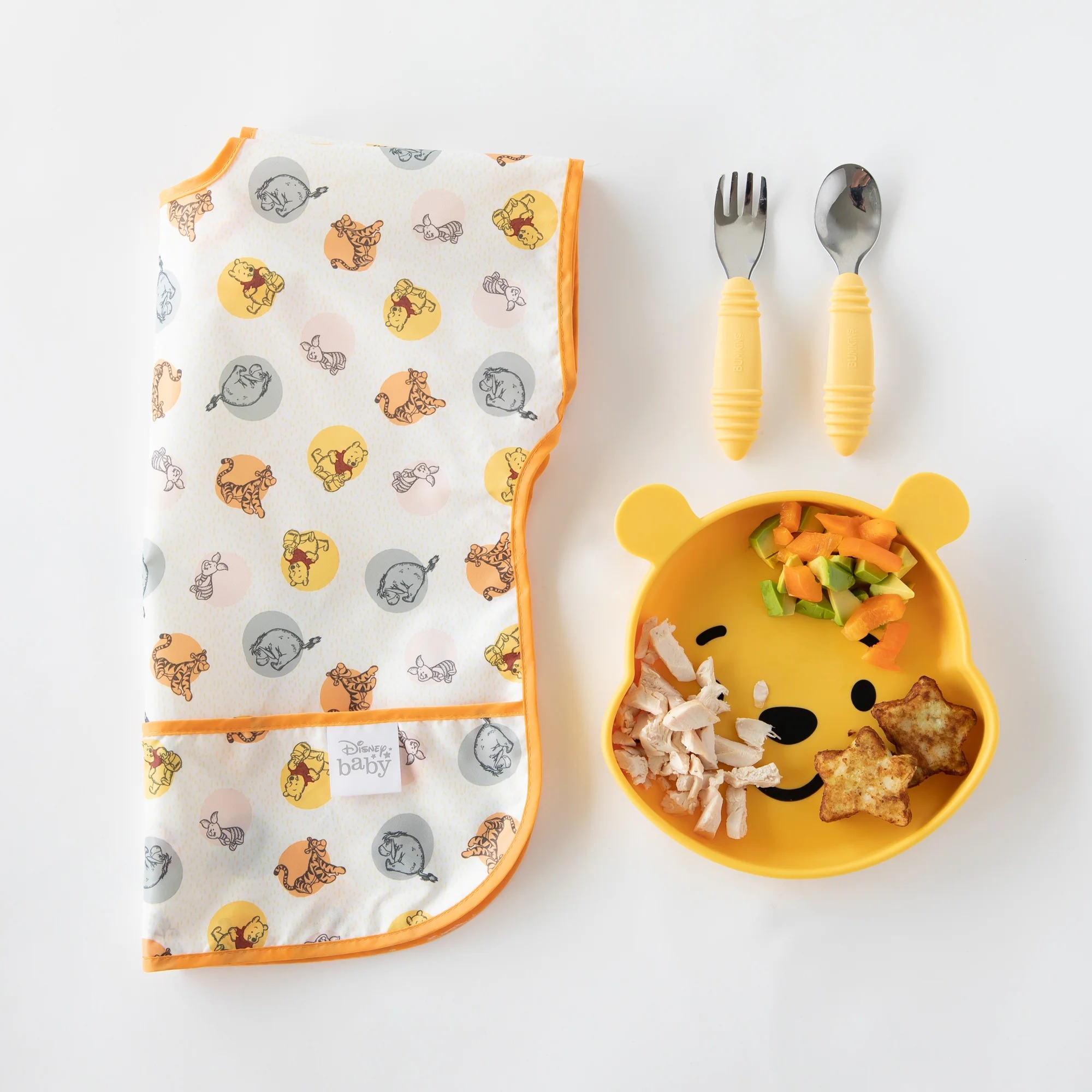 Siliconen vakjesbord met zuignap - Disney Winnie the Pooh