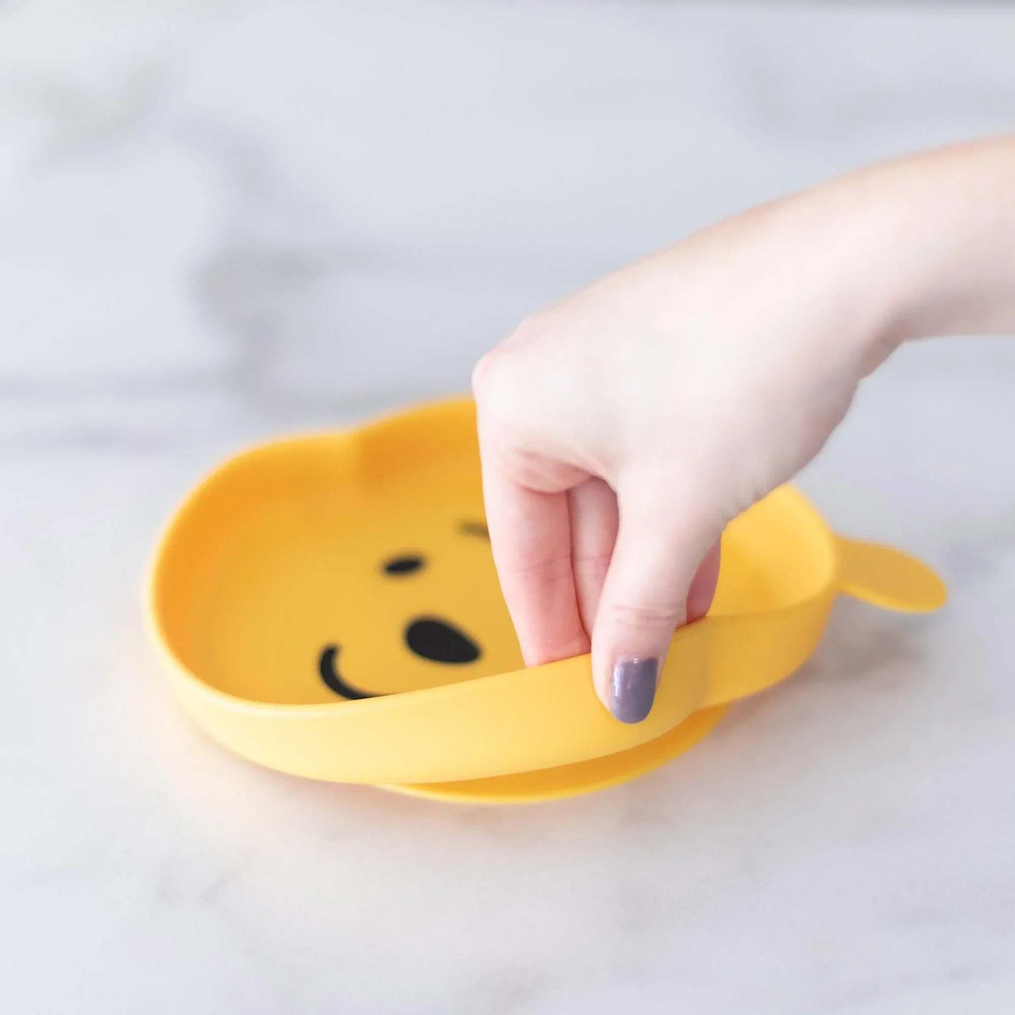 Siliconen vakjesbord met zuignap - Disney Winnie the Pooh