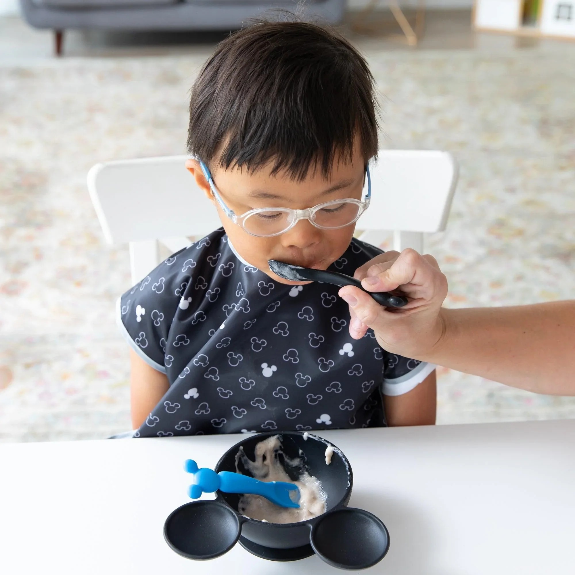 Silicone Dipping Spoons (2 pack) - Disney Mickey Mouse - Black & Blue